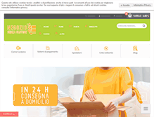 Tablet Screenshot of negoziosenzaglutine.com